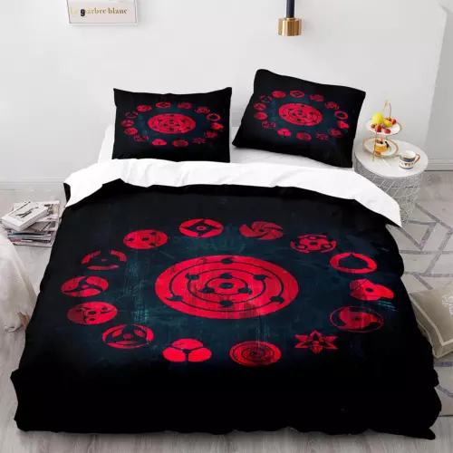 Juego de sábanas Manga Naruto funda de almohada 135x200 200x200 funda nórdica SO - Imagen 15 de 18