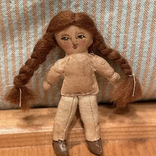 Gail Wilson Early American Basic Doll’s Doll Finished Completed Tiny Miniature