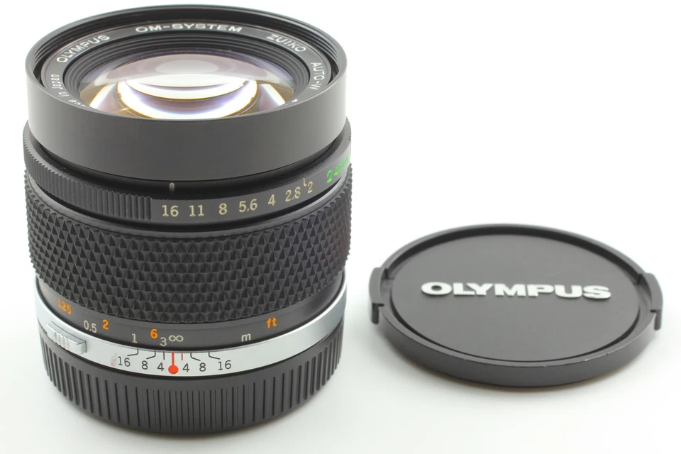 Near MINT] Olympus OM System Zuiko MC Auto W 24mm F2 Lens Late