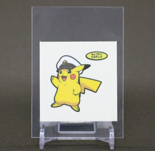 Pikachu Pokemon Pan Seal Sticker Nintendo Japanese e