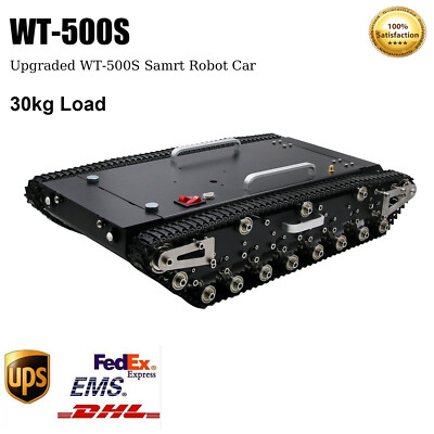30Kg Load WT-500S Smart RC Robotic Tracked Tank RC Robot Car Base Chassis os67