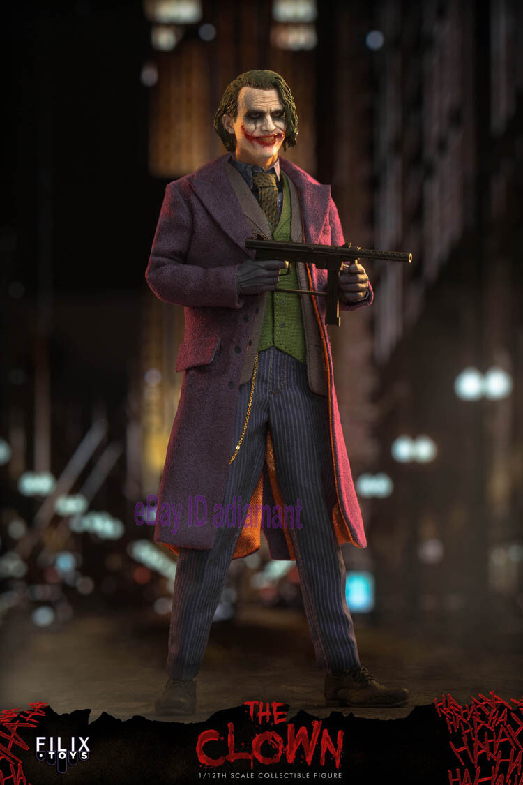 FILIX TOYS FX004 joker ジョーカー 1/12フィギュア Filix Toys FX004 1/12 Joker Resin Action Figure Model