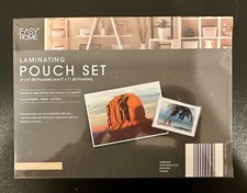 Easy Home Laminating Pouch Set 4" x 6" (80 Pouches) 5" x 7" (40 Pouches) *NEW*
