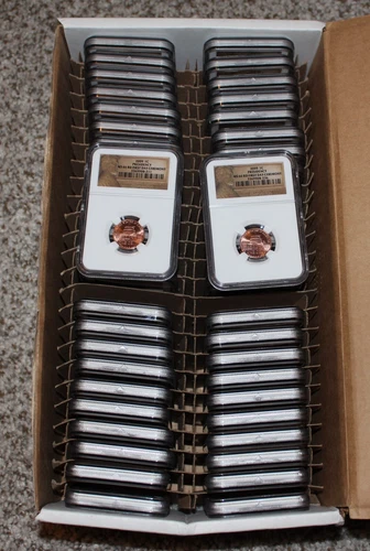 LOT OF 50 2009 LINCOLN CENT PENNY PRESIDENCY FIRST DAY CEREMONY NGC MS66RD