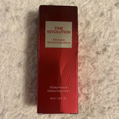 Missha Time Revolution Red Algae Treatment Serum 40ml Anti Aging Wrinkle Moist