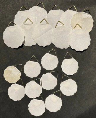 KIRCHHOFF-CREATIVE IDEEN 20 Stück Bildaufhänger-Set Textil verstärkt, 10 x 30 mm + 10 x 40 mm, gummiert