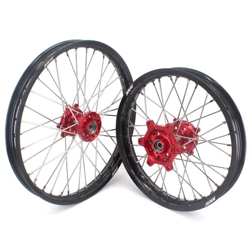 KKE 21/18 Enduro Spoked Wheels Rims Fit Honda CRF250L 2017-2020 OEM Size CNC Hub - Picture 2 of 12