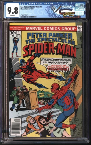 Marvel Spectacular Spider-Man #1 12/76 CGC 9.8 White Pages - 第 1/2 張圖片