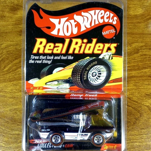 Hot Wheels RLC Real Riders Ramp Truck 2619/11000 Purple Redline The Heavyweights