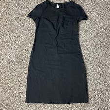 Old Navy Womens Little Black Dress Sz XS Solid EUC 100% Cotton Solid