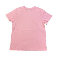 NWT Member's Mark Women's Soft Short Sleeve Crewneck Tee Bermuda Pink Medium