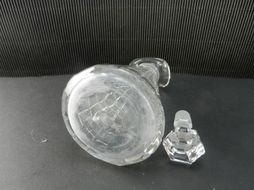 Heisey Victorian Salad Dressing Bottle Cruet Clear O/S 7 1/4" T c 1933-1952 - Picture 3 of 5
