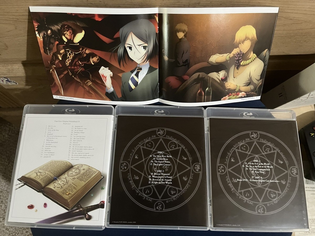 Fate／Zero　Blu-ray　Disc　Box　II Blu-ray Amazon.com: Fate/Zero Blu-ray Box II : Movies & TV