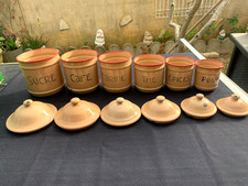 Ensemble de 6 Anciens Pots de