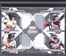 Gabe Briones Keston Hiura Coleman Brigman Taylor Walls Panini Elite Extra