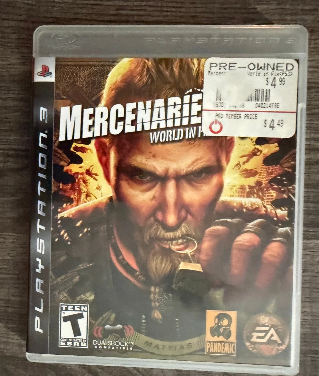 【中古】 Mercenaries 2: World in Flames Mercenaries 2: World in Flames Shooter Video Games for sale | eBay