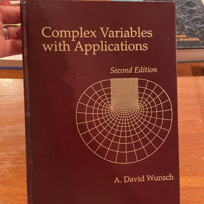 Complex Variables With Applications Second Edition, A David Winch