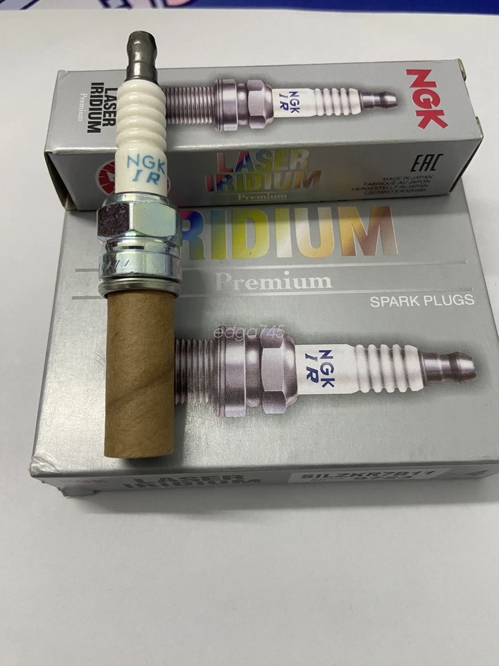 6Pcs Genuine for ngk 9723 Spark Plugs - Laser Iridium SILZKR7B11 For Hyundai Foto 4 de 4