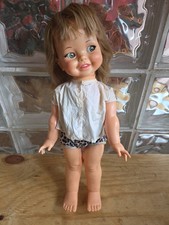 Vintage Giggles Doll By Ideal 1967 Moves Does Not Giggle - Original Clothes?