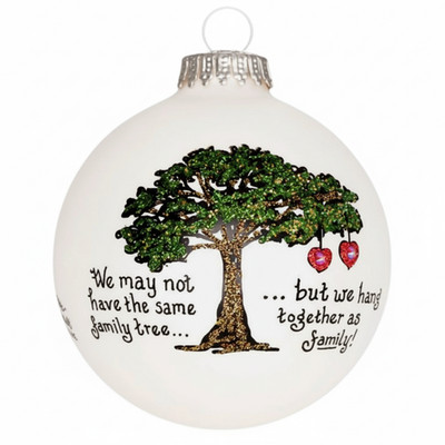 Heart Gifts by Teresa - Family Tree Ornament   Hand Painted USA Made Gift