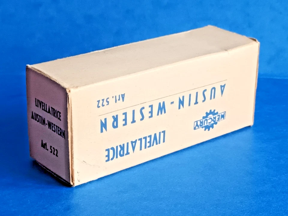 LIVELLATRICE AUSTIN-WESTERN - MERCURY #522 - SOLO SCATOLA - anni '50 - RARO - Immagine 3 di 4