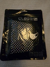 NEW Black Rhinestone Ear Loops Cloth Face Mask NIP FREE SHIPPING