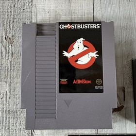 Ghostbusters NES Nintendo W/Manual Good Condition Tested Working Vintage