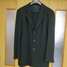 Giorgio Armani Suit Set Up Black Vintage Auth From Japan