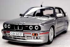 Ixo 1/43 Bmw E30 M3 Sport Evolution 1990 Silver Clc216 Car Only