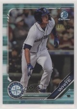 2019 Bowman Chrome Prospects Aqua Refractor 11/125 Evan White #BCP-31 y0i