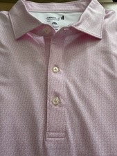 Johnnie O Brand New NWT Big Tall XXLB Big2X Pink Golf Polo Margarita Cool Ligh