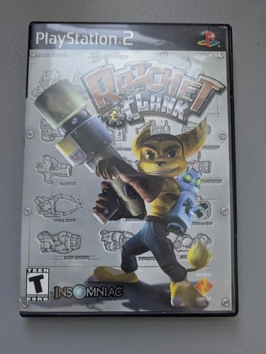 Ratchet & Clank PS2 PlayStation 2 Complete CIB Poster