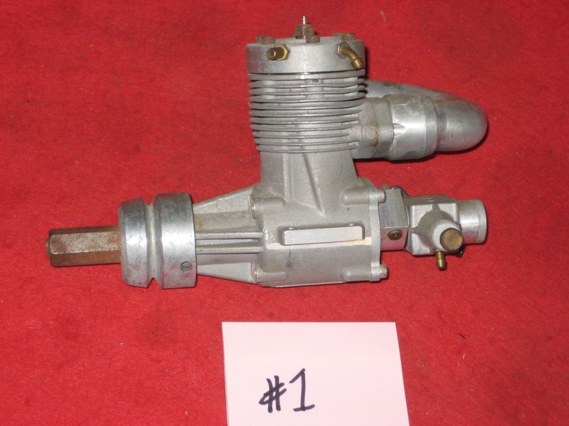 #1 AS-IS VINTAGE K&B? 11cc .67 INBOARD R/C GLOW MODEL BOAT MARINE ENGINE
