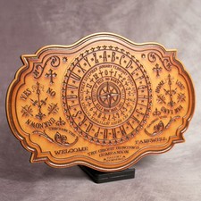 Victorian Pendulum Board Talking Board - Wiccan Pagan Altar Tool