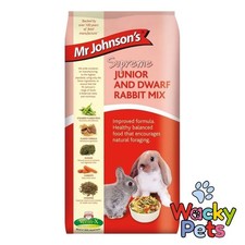 Mr Johnsons Supreme Rabbit Junior & Dwarf 15kg RABBIT FOOD