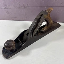 Vintage Stanley NO. 5 Corrugated Bottom Bench Plane As Is
