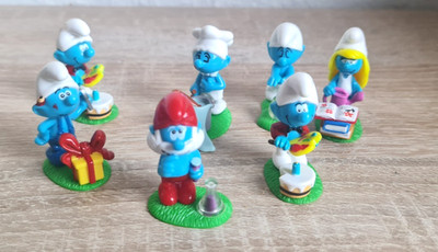 Original Ü- Ei Figuren Schlümpfe - Jahr 2008 | Verschiedene Einzelfiguren