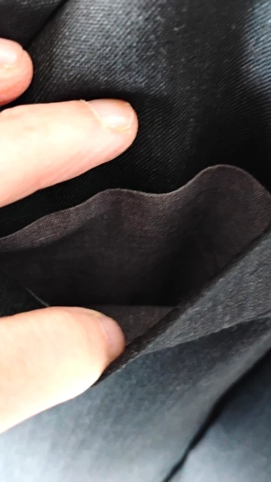 Evan Picone Macy's Mens 44R 100% WOOL Charcoal Gray Blazer Union Made in USA - Image 2 of 4