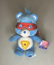 NEW Care Bears Superhero Friends Champ Bear with Cape  Mask and Trophy 2017