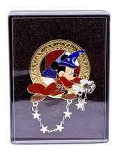 Disney Japan Fantasia 85th Anniversary Mini Jumbo Pin 2025 Sorcerer Mickey