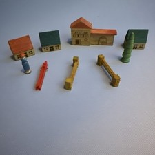 Vintage Wooden Play Set Made in Germany