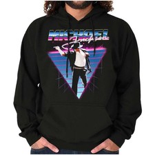 Michael Jackson Pop Star Vaporwave Triangle Hoodie Hooded Sweatshirt Men Women