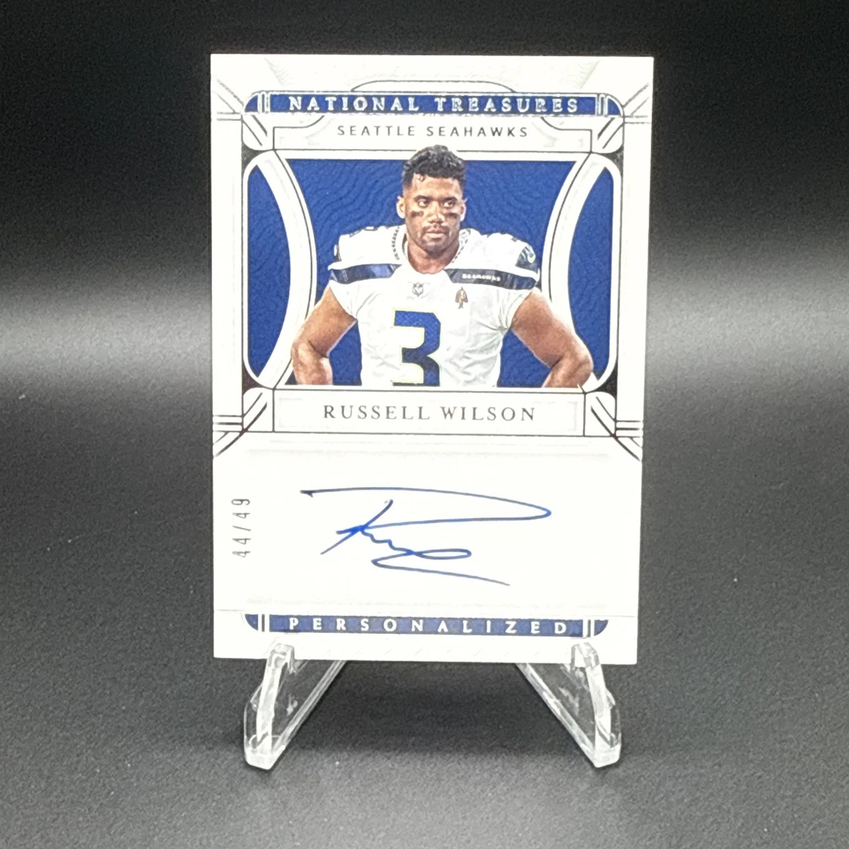 Russell Wilson Autograph Football Trading Cards for sale | eBay