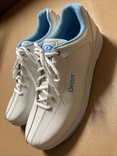 Dexter Raquel IV Women's White/Blue Bowling Shoes 12M B 