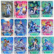 Crystal Rose Card League of legends Vi Jayce Akali Gwen Lux Ezreal Sona Yone