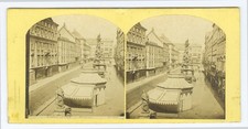D1568~ AUSTRIA –Vienna -Graben c/1960s Stereoview- Lawrence & Houseworth