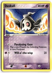 Duskull 58/107 EX Deoxys Common