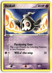 Duskull 58/107 EX Deoxys Common