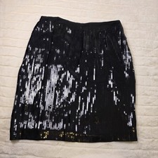 Ralph Lauren Purple Label Careen Sequined Silk Georgette Skirt Womens 6 1890
