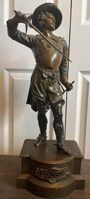 Don Cesar -  Sculpture In Bronze - 20 + inch - LARGE BASE